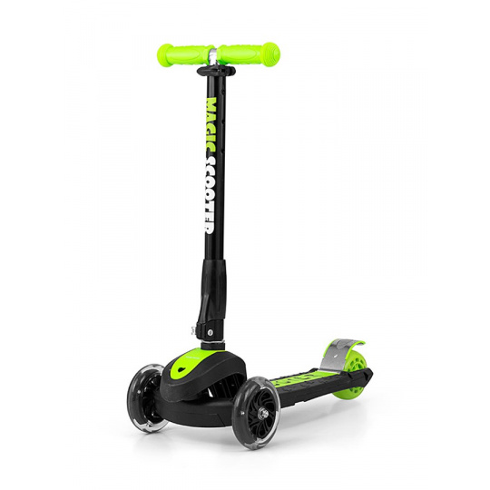 Dětská koloběžka Milly Mally Magic Scooter green