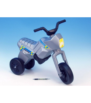 Odrážedlo Enduro Yupee Policie velké plast výška sedadla 31cm nosnost do 25kg 12m+ Odrážedlo Enduro Yupee Policie velké plast výška sedadla 31cm nosnost do 25kg 12m+