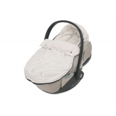 Fusak do autosedačky Embossed Sand Fusak do autosedačky Embossed Sand
