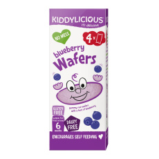 KIDDYLICIOUS Oplatky borůvkové mini 4x 4 g KIDDYLICIOUS Oplatky borůvkové mini 4x 4 g