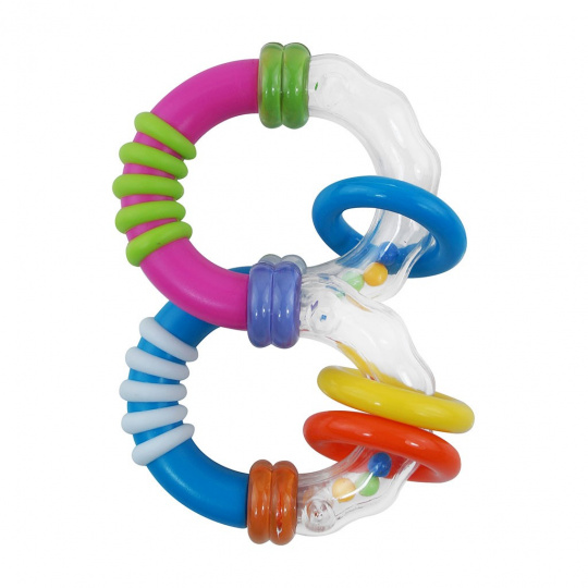 Dětské chrastítko Baby Mix osmička Dětské chrastítko Baby Mix osmička
