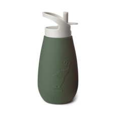 NUUROO Pax Silikonová lahev Dusty Green