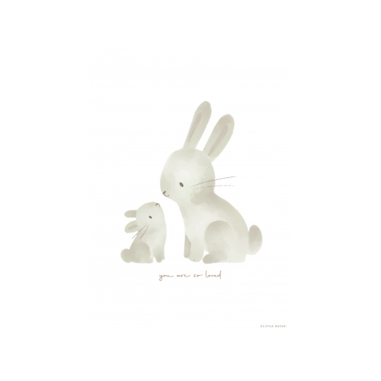 Plakát A3 Baby Bunny