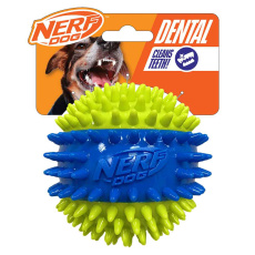 NERF DOG Hračka pro psy pískací míček se spiky ve třech částech 9,5 cm NERF DOG Hračka pro psy pískací míček se spiky ve třech částech 9,5 cm