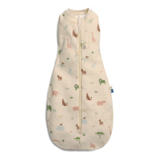 ERGOPOUCH Zavinovačka a vak na spaní 2v1 Cocoon Savannah 0-3 m, 3-6 kg, 0,2 tog