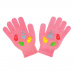 Dětské zimní rukavičky New Baby Girl růžové