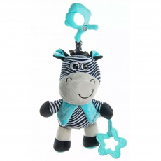 Edukační hrající plyšová hračka s klipem Baby Mix zebra Edukační hrající plyšová hračka s klipem Baby Mix zebra