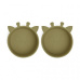NUUROO Alex Silikonová miska 2 ks Giraf Olive Green