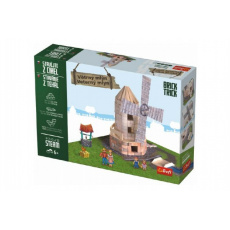 Stavějte z cihel Větrný mlýn stavebnice Brick Trick v krabici 36x25x7cm Stavějte z cihel Větrný mlýn stavebnice Brick Trick v krabici 36x25x7cm