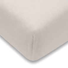 Froté prostěradlo do postýlky béžová