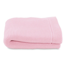 CHICCO Deka pletená Tricot Blanket Miss Pink 70x90 cm