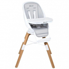 BABYGO Jídelní židlička Carou 360° White