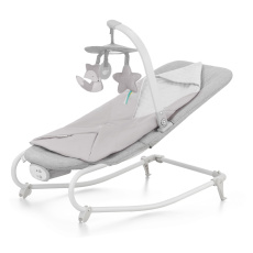 KINDERKRAFT Houpátko vibrující s melodií Felio 2 Stone Grey 0m+, do 9 kg KINDERKRAFT Houpátko vibrující s melodií Felio 2 Stone Grey 0m+, do 9 kg