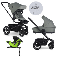 EASYWALKER Kočárek kombinovaný Harvey⁵ 2v1 Agave Green LITE AIR + KIDDY Evoluna i-size 2 + základna EASYWALKER Kočárek kombinovaný Harvey⁵ 2v1 Agave Green LITE AIR + KIDDY Evoluna i-size 2 + základna