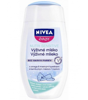 Výživné mléko Nivea Baby Nutri Sensitive Výživné mléko Nivea Baby Nutri Sensitive