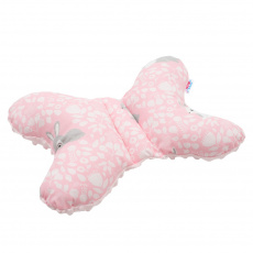 Stabilizační polštářek New Baby Králíčci růžový Stabilizační polštářek New Baby Králíčci růžový