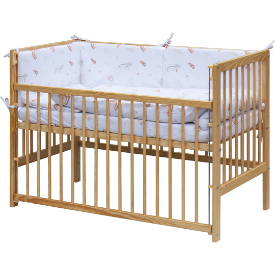 Scarlett Dětská postýlka s kompletní výbavou Scarlett 120 x 60 cm - Monta Scarlett Dětská postýlka s kompletní výbavou Scarlett 120 x 60 cm - Monta