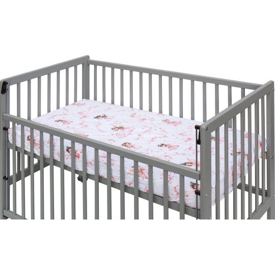 Scarlett Prostěradlo do postýlky - Scarlett Víla - 120 x 60 cm - růžové