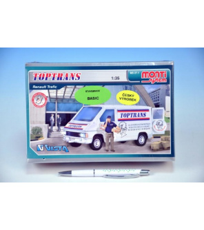 Stavebnice Monti System MS 27.1 Toptrans Trafic 1:35 v krabici 22x15x6cm Stavebnice Monti System MS 27.1 Toptrans Trafic 1:35 v krabici 22x15x6cm
