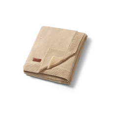 BABYONO Deka z přírodní bavlny 75 x 100 cm light beige 0m+