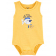 CARTER'S Body bez rukávů Yellow Fish kluk 9m