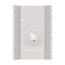 CEBA BABY Podložka přebalovací 2-hranná s pevnou deskou (50x70) Basic Polar Bears CEBA BABY Podložka přebalovací 2-hranná s pevnou deskou (50x70) Basic Polar Bears