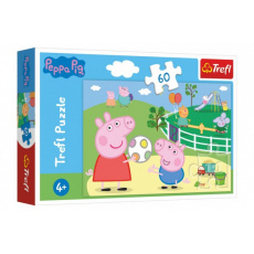 Puzzle Prasátko Peppa/Peppa Pig Zábava s přáteli 33x22cm 60 dílků v krabičce 21x14x4cm Puzzle Prasátko Peppa/Peppa Pig Zábava s přáteli 33x22cm 60 dílků v krabičce 21x14x4cm