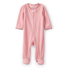 CARTER'S Overal na zip Sleep&Play SNP Floral trim dívka 6m/vel.68 CARTER'S Overal na zip Sleep&Play SNP Floral trim dívka 6m/vel.68
