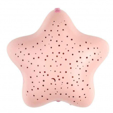 PABOBO Magický hvězdný projektor noční oblohy s melodií na baterie - Star Pink PABOBO Magický hvězdný projektor noční oblohy s melodií na baterie - Star Pink