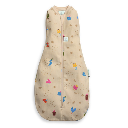 ERGOPOUCH Zavinovačka a pytel na spaní 2v1 Cocoon Birthday Blobs 3-6 m, 6-8 kg, 1 tog
