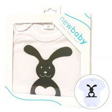 Kojenecké body s dlouhým rukávem New Baby Zvířátko Zajíček - dárkové balení Kojenecké body s dlouhým rukávem New Baby Zvířátko Zajíček - dárkové balení