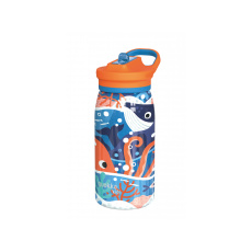 Nerezová termoláhev s pítkem Pop Kids Ocean 445 ml