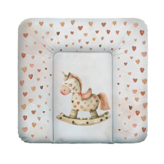 CEBA BABY Podložka přebalovací měkká střední (75x72) Basic Rocking Horse CEBA BABY Podložka přebalovací měkká střední (75x72) Basic Rocking Horse