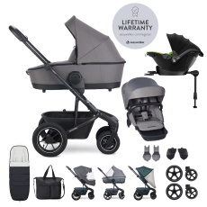 EASYWALKER Set XXL Harvey5 Air Pebble Grey + KIDDY Evoluna i-size 2 + základna Lizard Green EASYWALKER Set XXL Harvey5 Air Pebble Grey + KIDDY Evoluna i-size 2 + základna Lizard Green