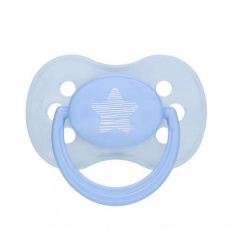 CANPOL BABIES Dudlík kaučukový třešinka 0-6 m Pastels, modrý