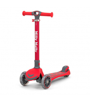 Dětská koloběžka Milly Mally Scooter Boogie červená Dětská koloběžka Milly Mally Scooter Boogie červená