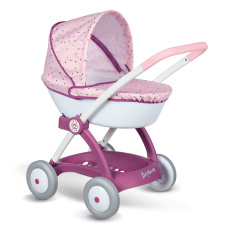 Smoby SM254103 Hluboký kočárek Violette Baby Nurse pro panenky (55 cm rukojeť) od 18 měsíců