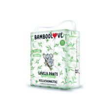 Plenkové kalhotky jednorázové bambus vel. XL 12+ kg 16 ks Plenkové kalhotky jednorázové bambus vel. XL 12+ kg 16 ks