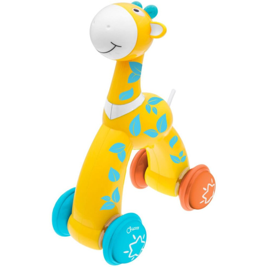 CHICCO Hračka Push and Go Žirafa 12m+