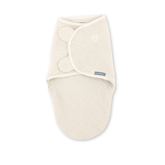 INGENUITY Zavinovačka SwaddleMe™ Ulitka mušelín Cream 1,5 TOG 0-3m INGENUITY Zavinovačka SwaddleMe™ Ulitka mušelín Cream 1,5 TOG 0-3m