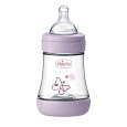 CHICCO Láhev kojenecká antikoliková Perfect5 150 ml dívka pomalý průtok 0m+