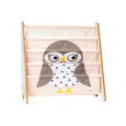 3 SPROUTS Stojan na knížky Owl Gray