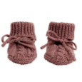 LODGER Capáčky Knit Cable Rebel vel. 0 - 6 měsíců