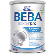 BEBA EXPERTpro Lactose Free Výživa mléčná počáteční 400 g,  0m+