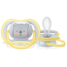 Philips AVENT Šidítko Ultra air 6-18m medvěd, 1 ks Philips AVENT Šidítko Ultra air 6-18m medvěd, 1 ks