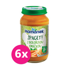 6x HAMÁNEK Špagety boloňská omáčka 230 g 6x HAMÁNEK Špagety boloňská omáčka 230 g