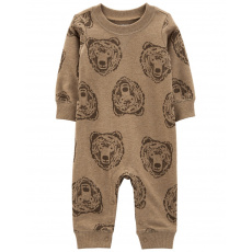 CARTER'S Overal bez nožiček Brown Bear chlapec NB/ vel. 56 CARTER'S Overal bez nožiček Brown Bear chlapec NB/ vel. 56