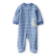 CARTER'S Overal na zip fleece Sleep & Play blue Dino chlapec 6m/vel.68