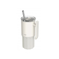 Nerezový termohrnek s brčkem Umi Ivory 720 ml