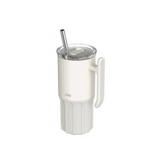 Nerezový termohrnek s brčkem Umi Ivory 720 ml